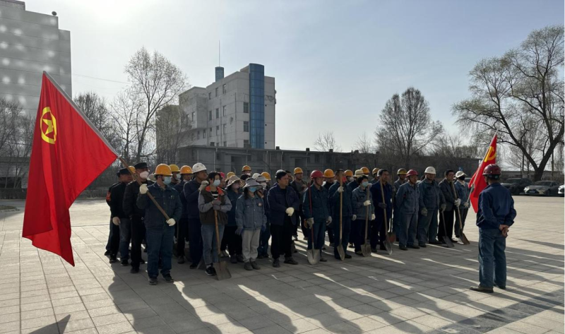 物產工投公司基層黨支部和公司團支部聯合開展&ldquo;共筑家園 正植有你&rdquo;主題黨日、團日活動