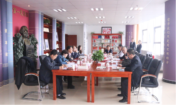 省總工會黨組書記、常務副主席陳志忠一行蒞臨省物產集團調研企業復工復產情況