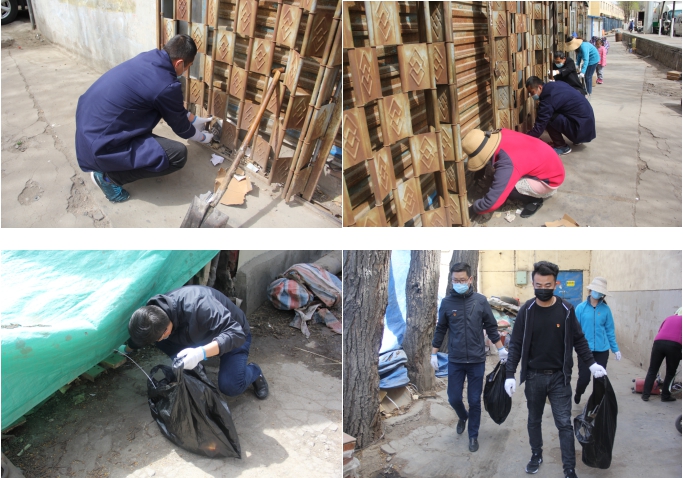 中共青海省第三建筑工程有限公司支部委員會開展&ldquo;黨旗領航，愛衛同行&rdquo;主題黨日活動